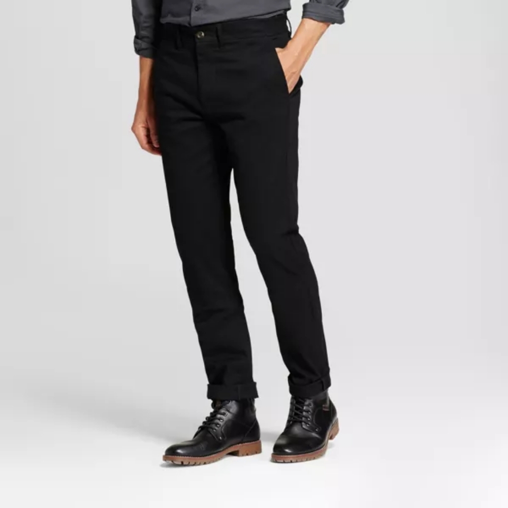 w  28 x L 30 Men's Every Wear Slim Fit Chino Pants - Goodfellow & Co Stretchy